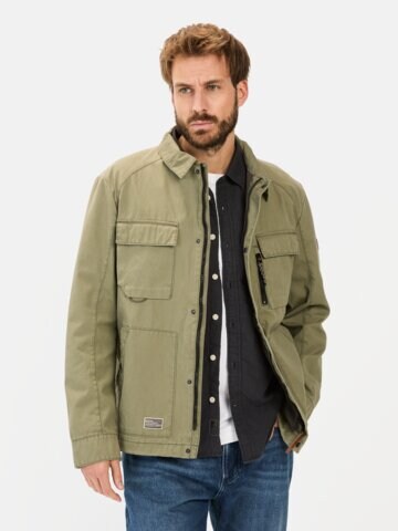 CAMEL ACTIVE - Chaqueta de entretiempo en verde: frente