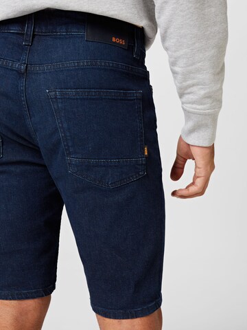 BOSS Regular Jeans 'Delaware' in Blauw