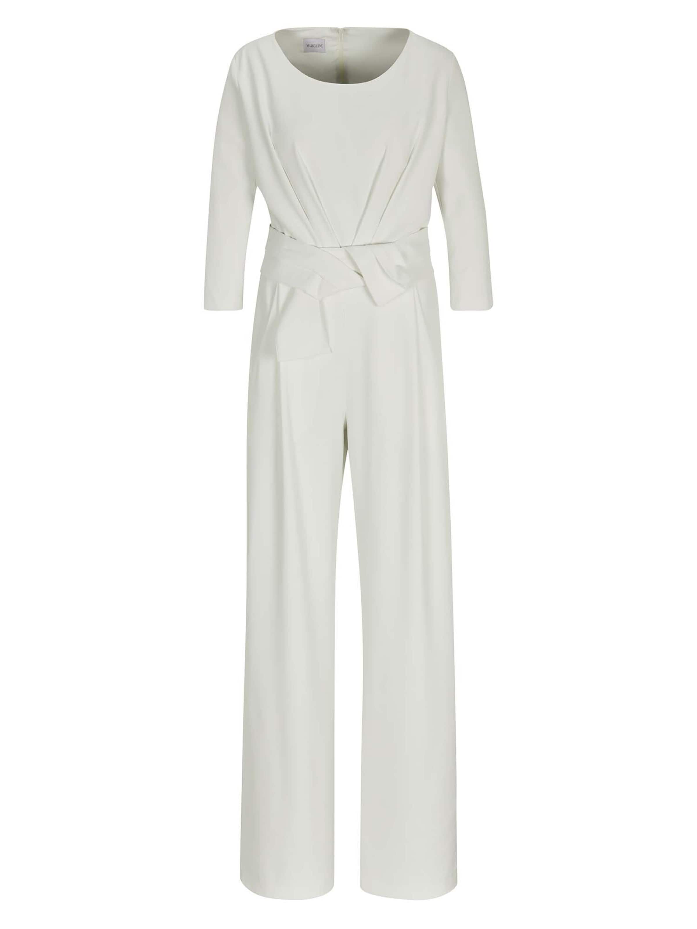 Combinaison MADELEINE en blanc : devant
