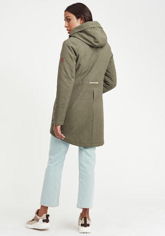 Oxmo Between-Seasons Parka 'Melly' in Green