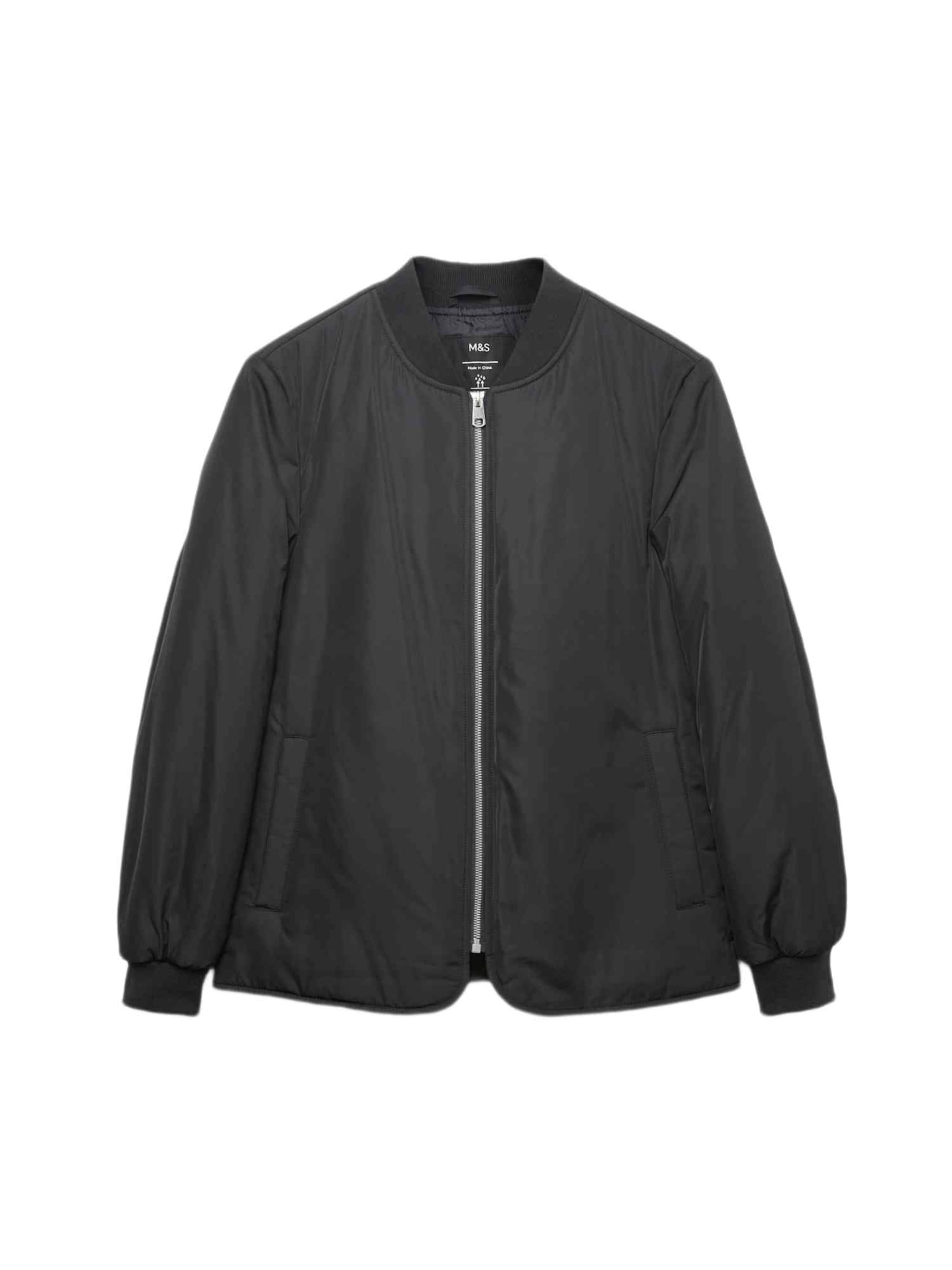 Marks & Spencer Jacke in Schwarz: Vorderseite