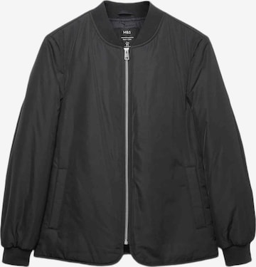 Giacca di mezza stagione di Marks & Spencer in nero: frontale