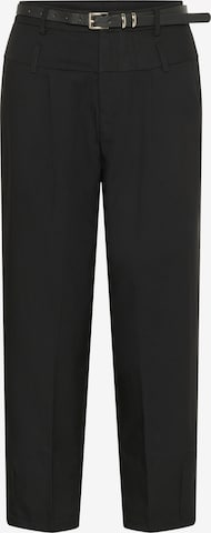 Kaffe Regular Trousers in Black: front