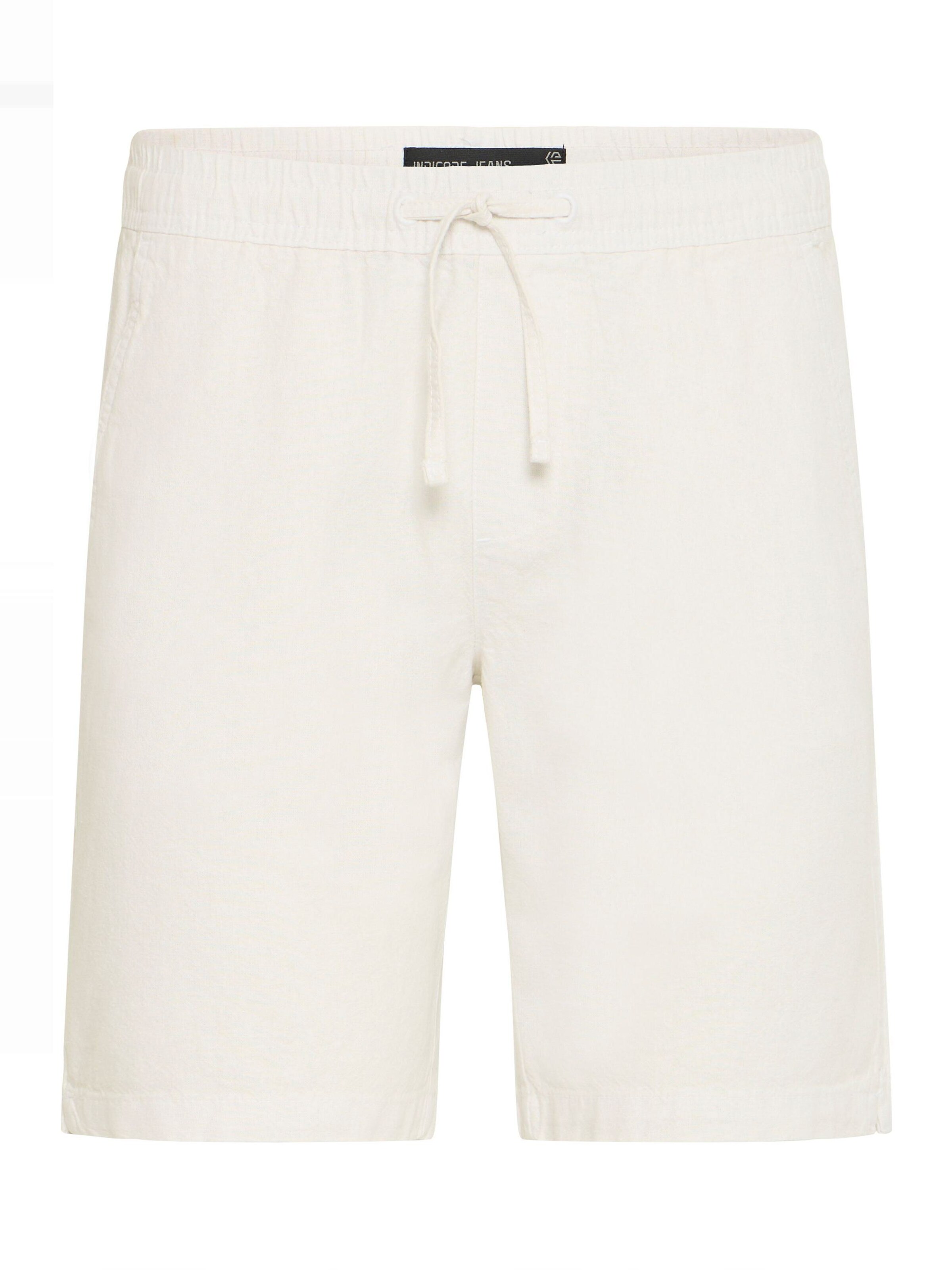 INDICODE JEANS Chino Pants 'Passa' in White: front