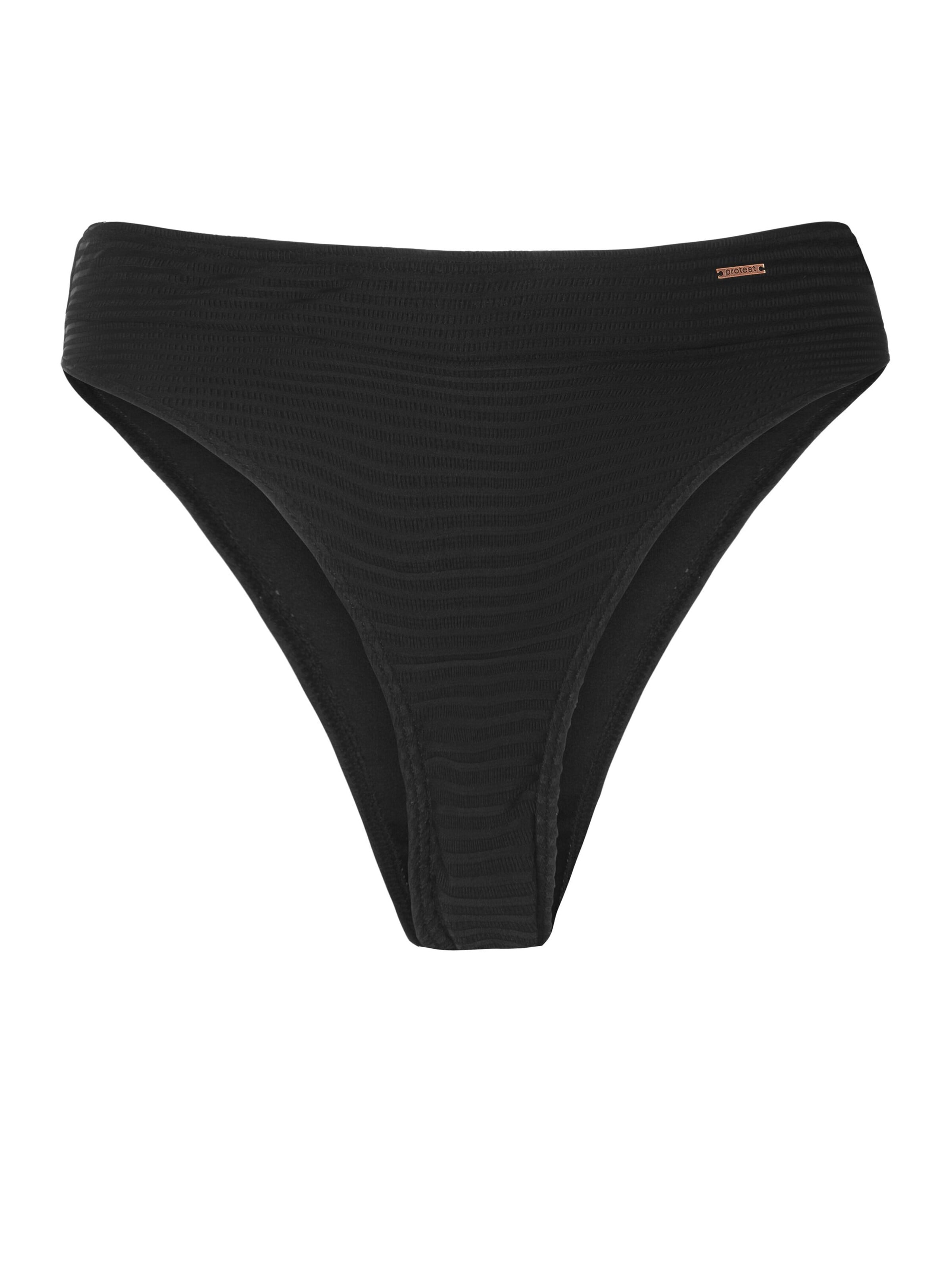 PROTEST Bikinihose 'MM SAMAE'‌‌‌‌‌‌‌ in Schwarz: Vorderseite