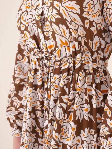 Robe-chemise Bigdart en marron