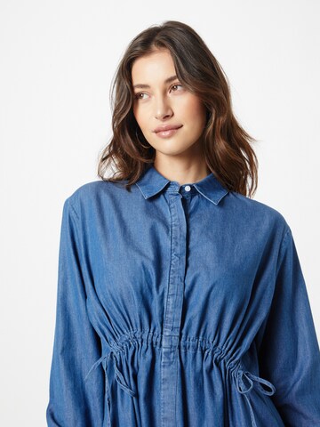 DENHAM Shirt Dress 'SARAH' in Blue