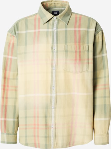 GAP Рубашка в Зеленый: спереди