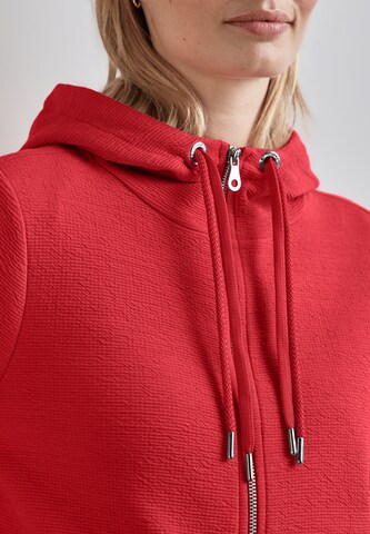 STREET ONE Sweatjacke in Rot