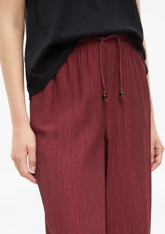 s.Oliver Wide Leg Hose in Rot