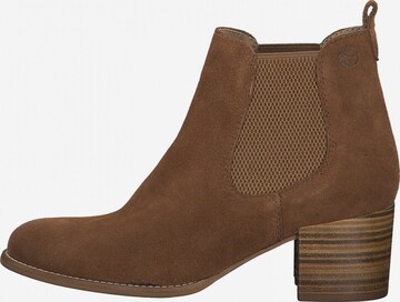 TAMARIS Chelsea Boots in Braun