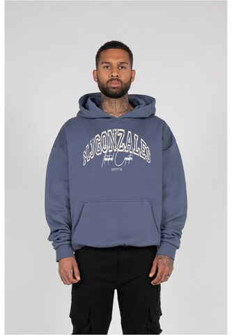 Sweat-shirt MJ Gonzales en bleu : devant