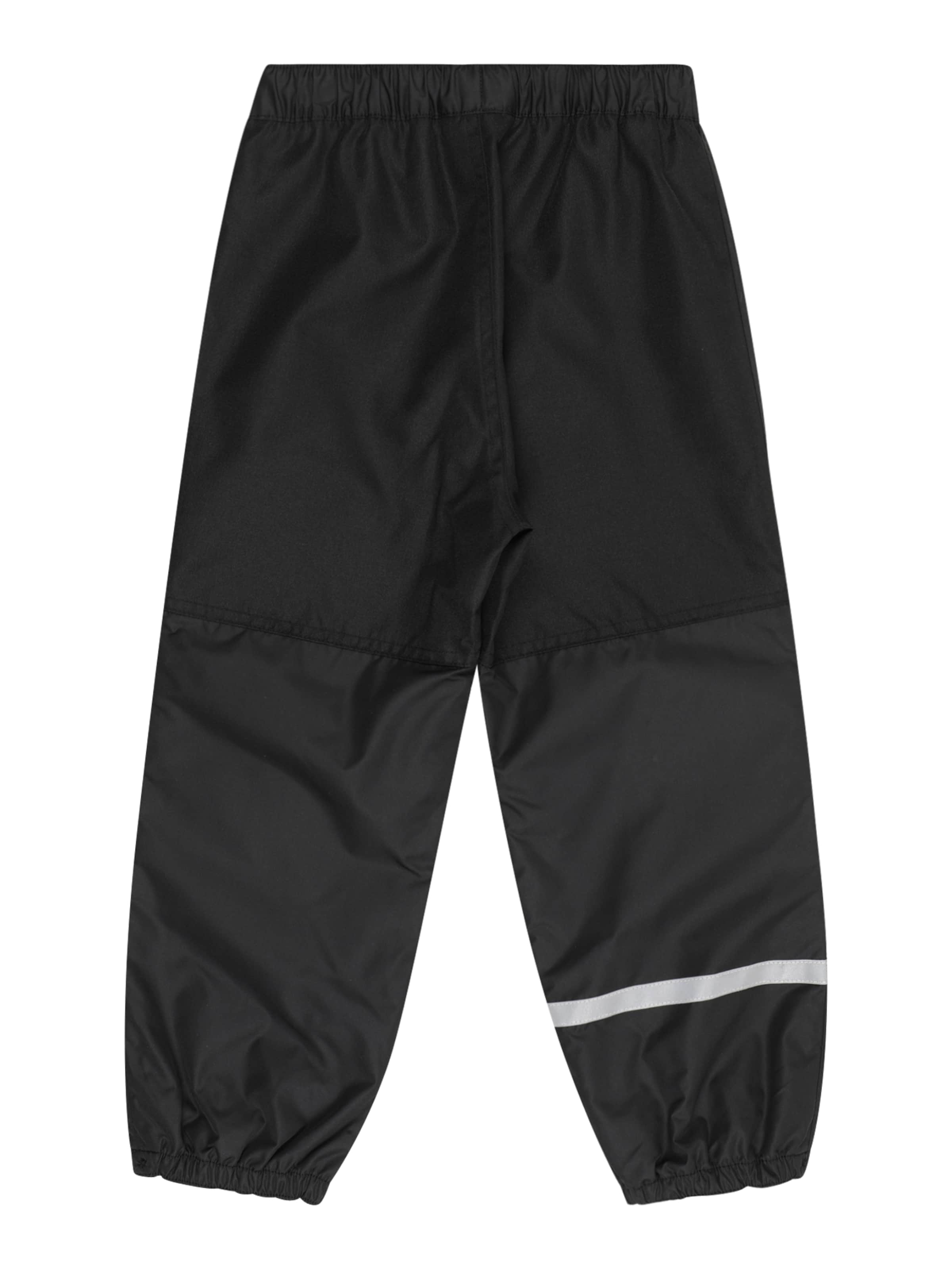 Lindex Regularen Hlače | črna barva