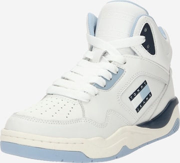 Tommy Jeans High-top trainers 'NEW BASKET' in White: front