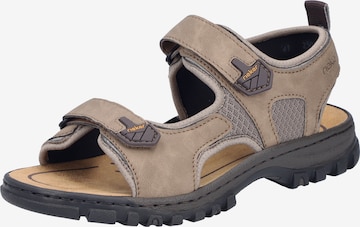 Rieker Sandals in Beige: front
