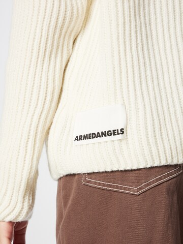 ARMEDANGELS Sweater 'Saadi Solid' in White