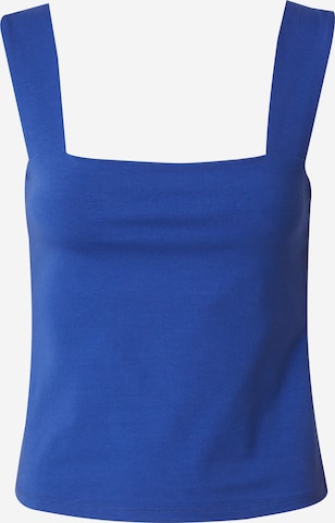 EDITED Top 'Rafaela' in Blauw: voorkant