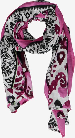 CECIL Scarf in Pink: front