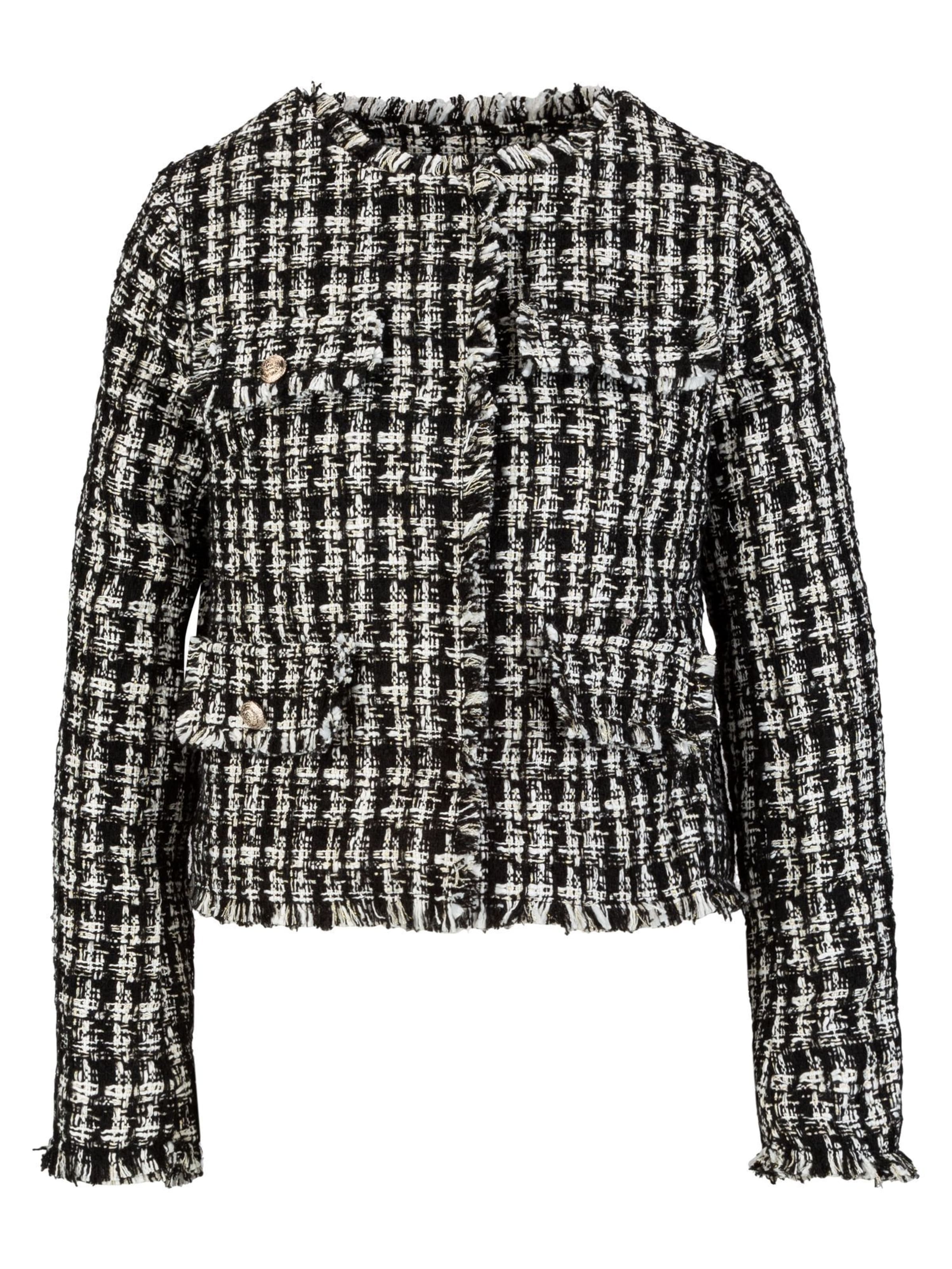 19V69 ITALIA Блейзър 'Giorgia' в черно: отпред