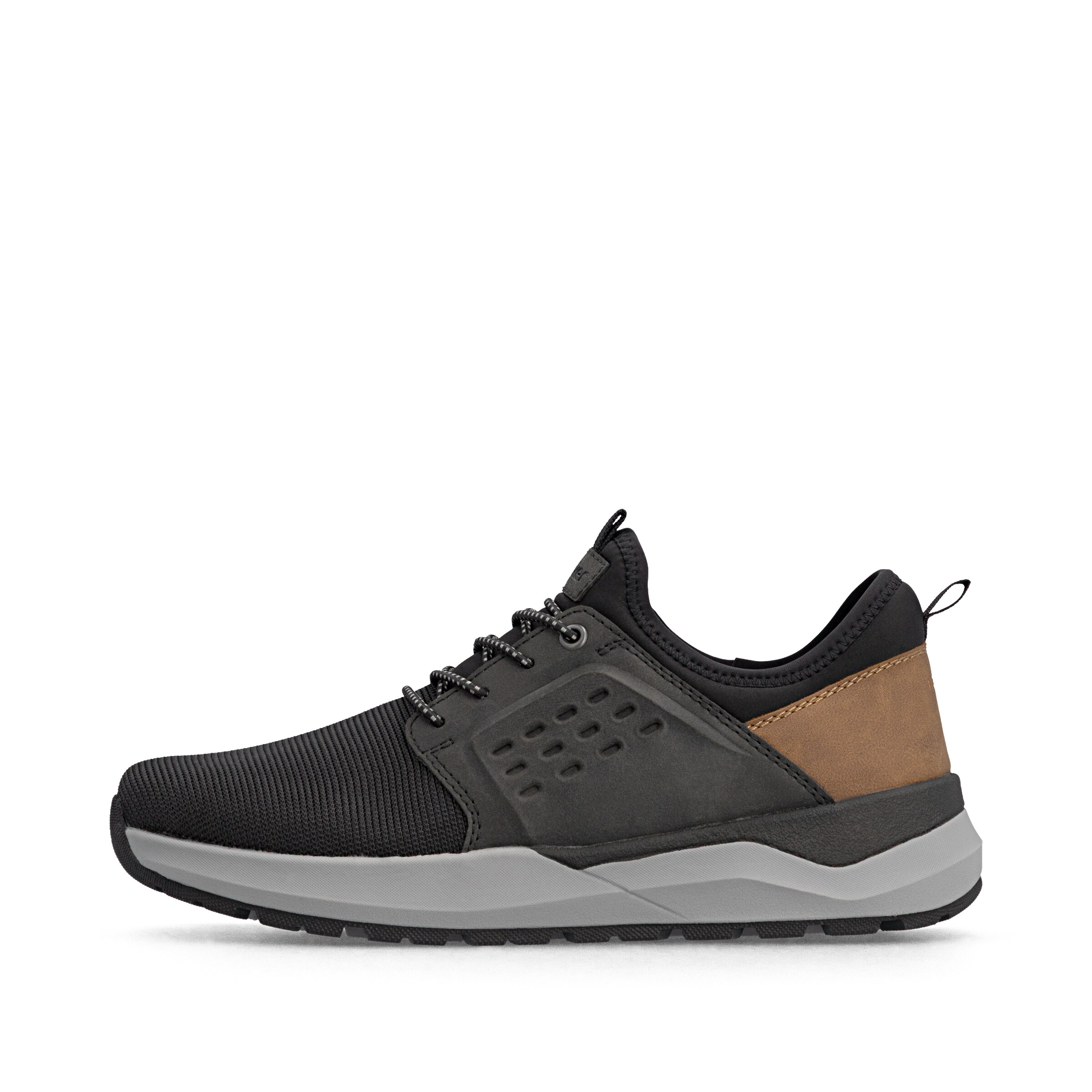 Chaussure de sport à lacets Rieker en noir