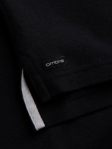 Ombre Shirt in Black