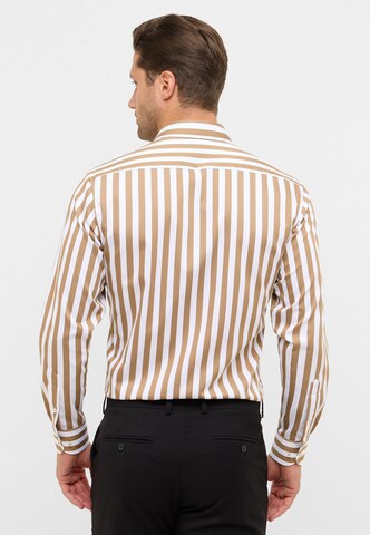 ETERNA Regular fit Zakelijk overhemd in Beige
