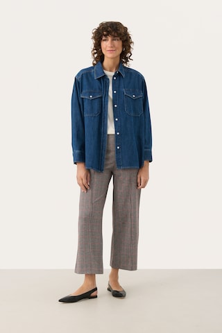 Part Two Wide leg Trousers 'LlisanPW' in Red