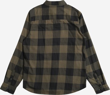 zaļš Jack & Jones Junior Standarta piegriezums Krekls 'Gingham'