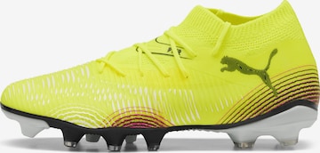 PUMA Soccer Cleats 'Future 8 Match' in Yellow: front