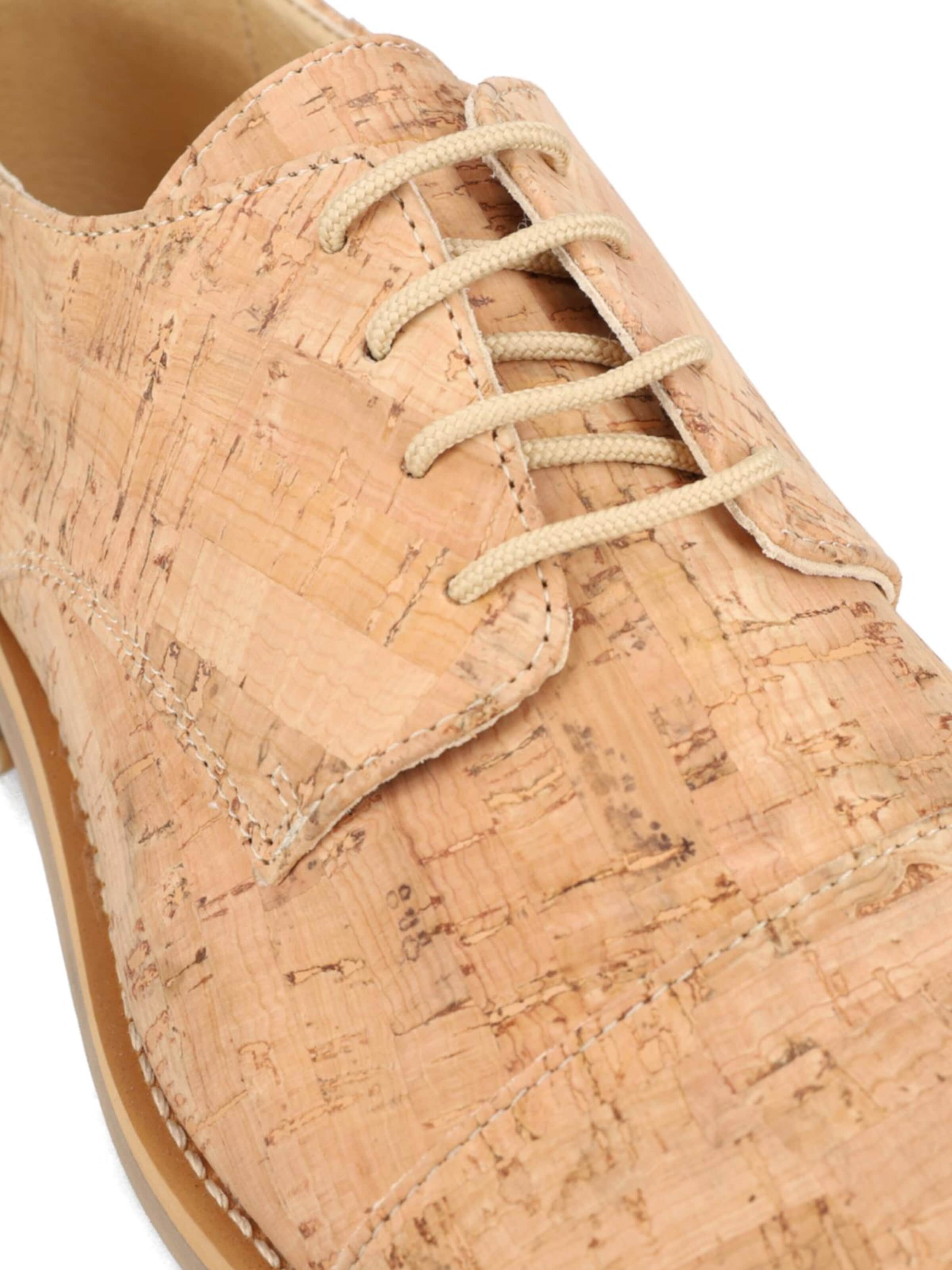 nae Vegan Shoes Buty sznurowane w kolorze brązowy