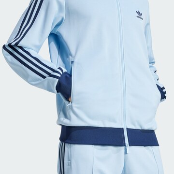 ADIDAS ORIGINALS Zip-Up Hoodie 'Adicolor Classics Beckenbauer' in Blue