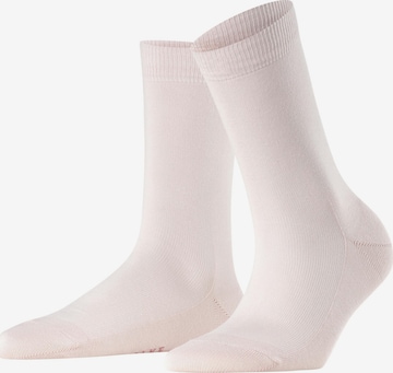 FALKE Socks 'Family' in Pink: front