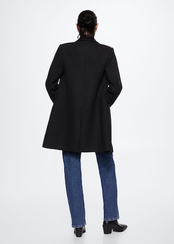 MANGO Between-Seasons Coat 'Dali' in Black