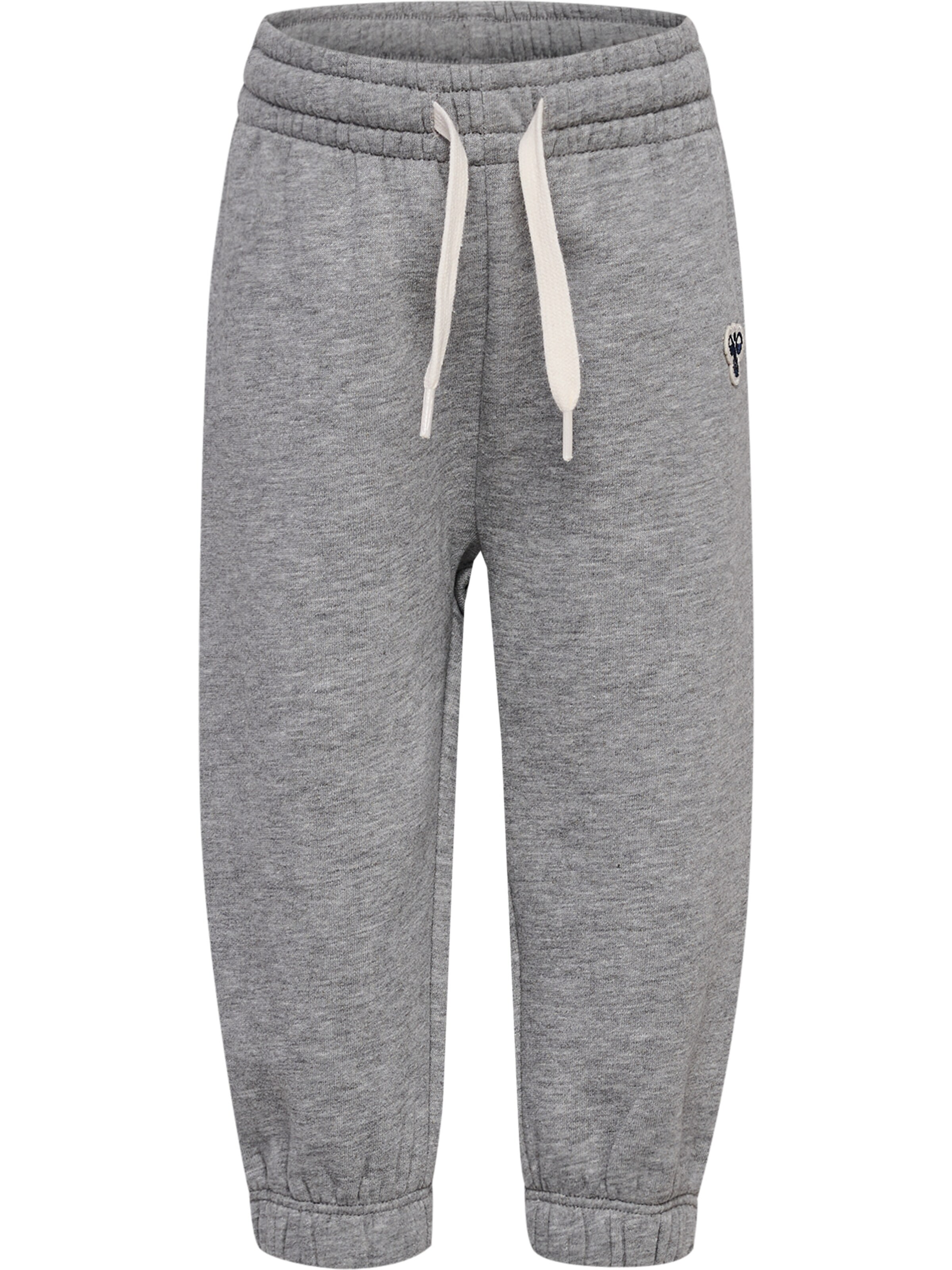 Hummel Tapered Trousers in Grey: front