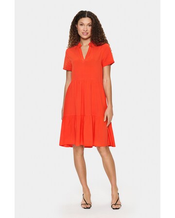 SAINT TROPEZ Kleid 'Eda' in Orange