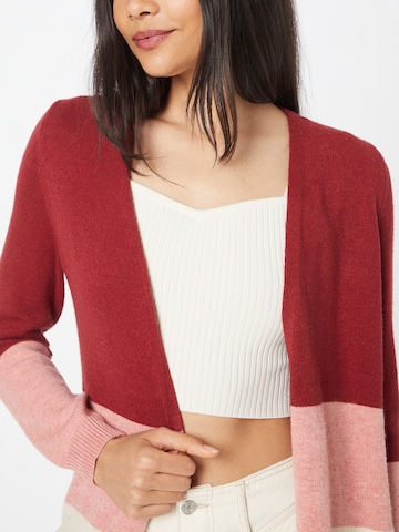 ONLY Knit Cardigan 'QUEEN' in Red
