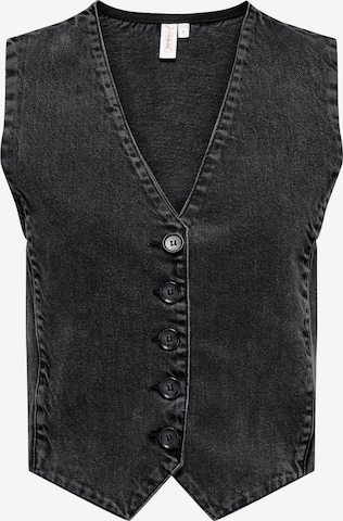 Gilet 'RHANA' ONLY en noir : devant