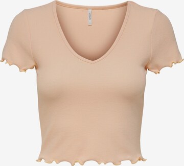 ONLY - Camiseta 'Kika' en rosa: frente