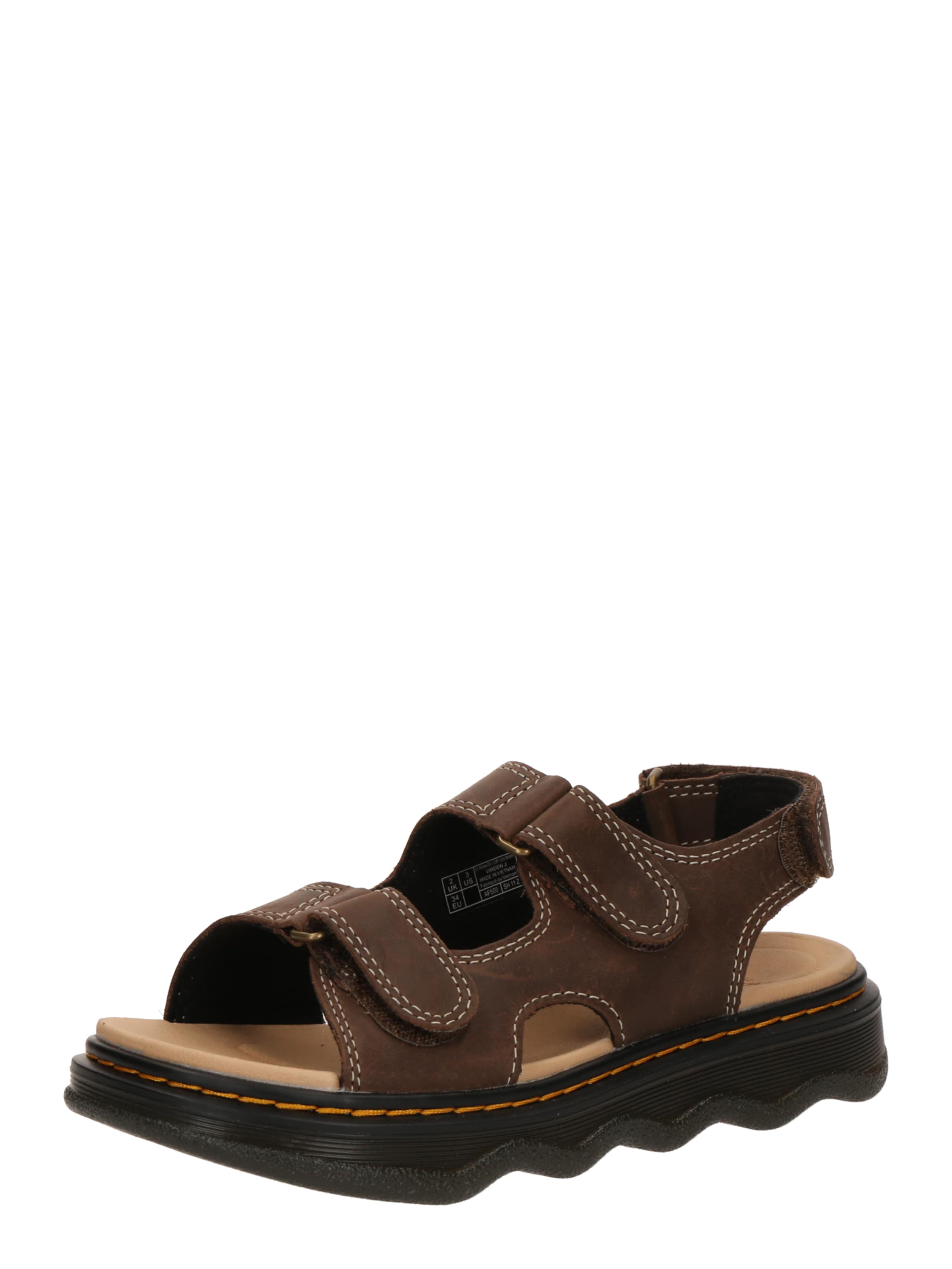 Dr. Martens Nyitott cipők 'VIRDEN' - barna: elől