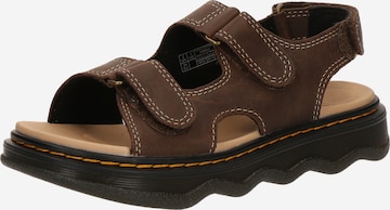 ruda Dr. Martens Atviri batai 'VIRDEN': priekis