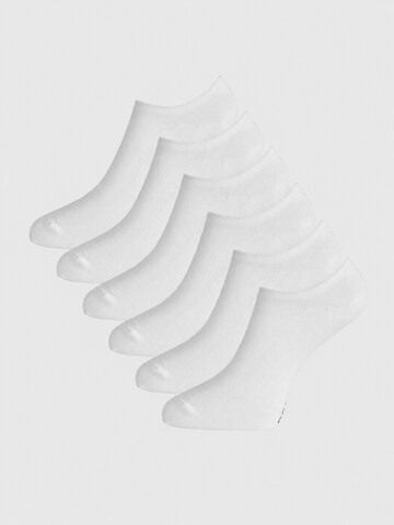 Bamboo basics Socks 'Jamie' in White: front