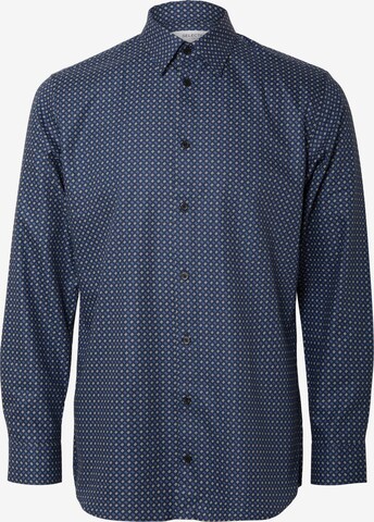 SELECTED HOMME Button Up Shirt 'Ethan' in Blue: front