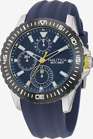 Montre à affichage analogique 'NST' NAUTICA en bleu : devant