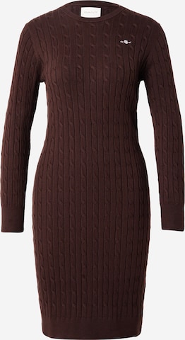 GANT Neulemekko värissä ruskea: etupuoli