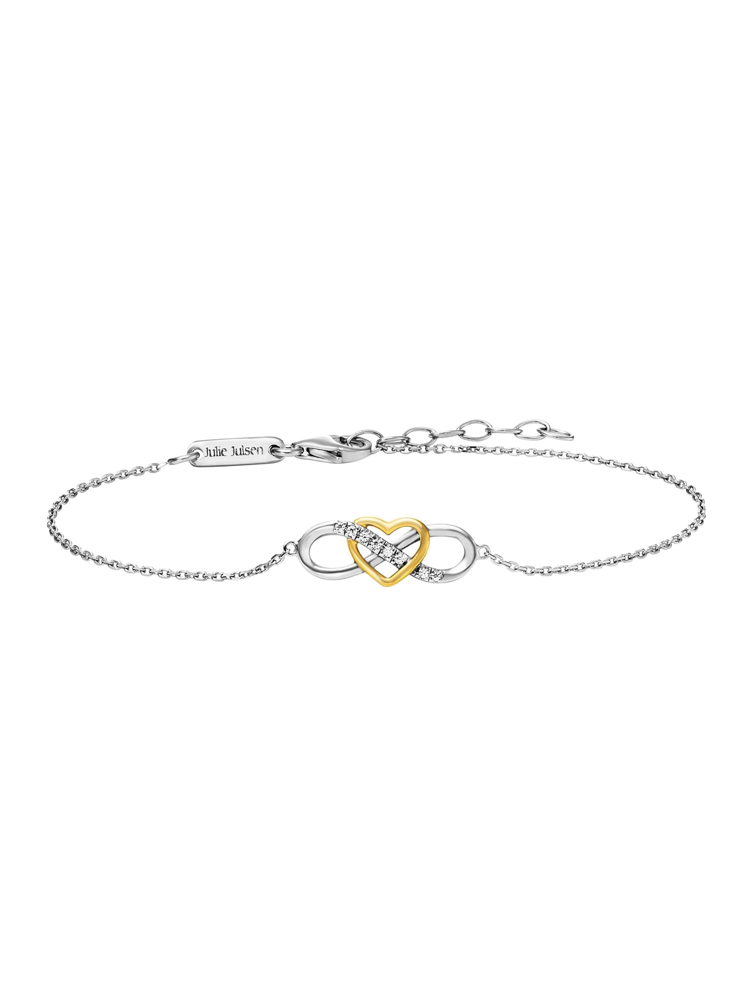 Bracelet Julie Julsen en argent : devant