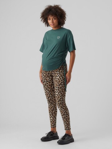 Skinny Leggings 'Sanni' de la MAMALICIOUS pe bej