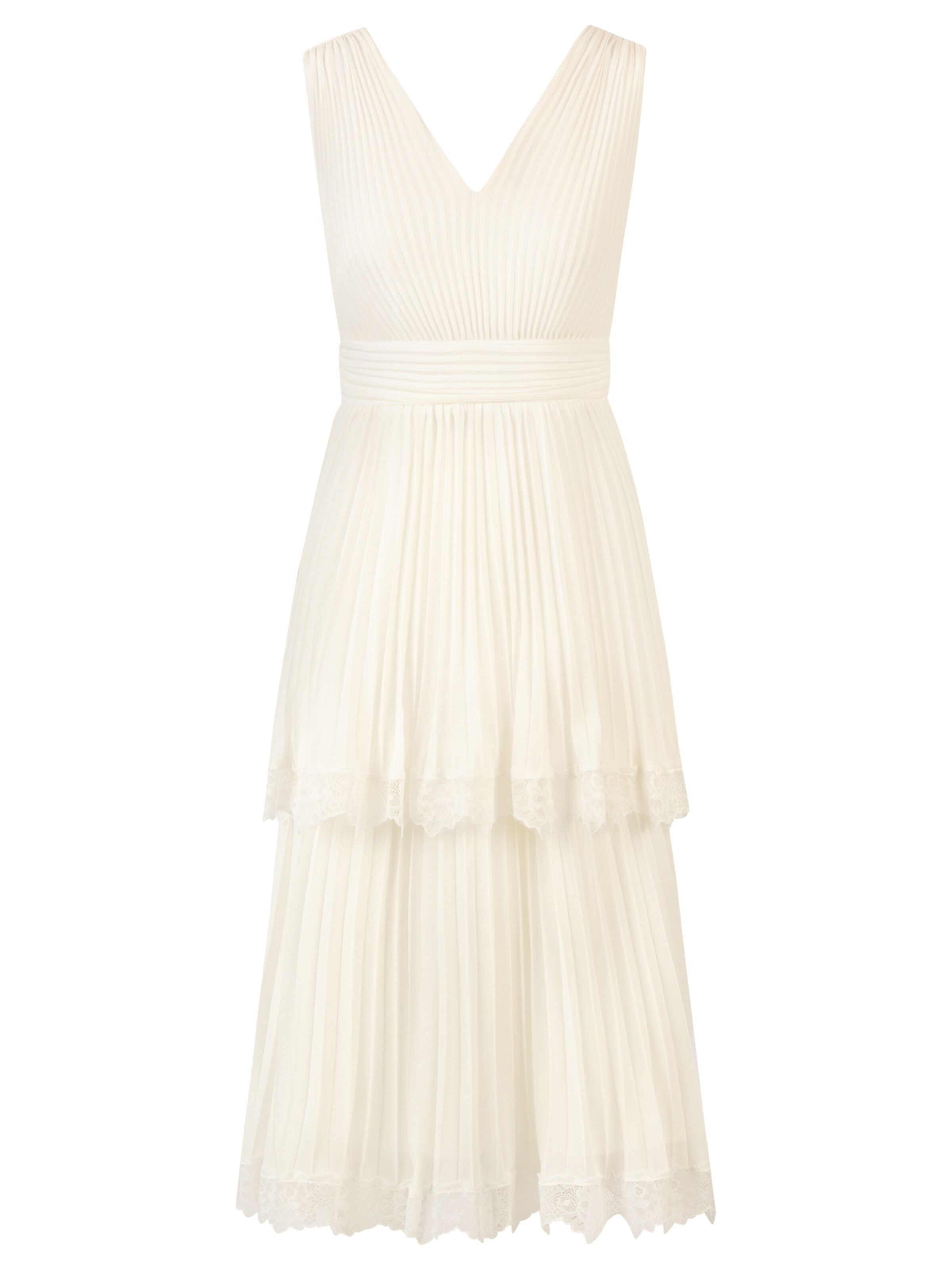 APART Cocktail Dress in White: front