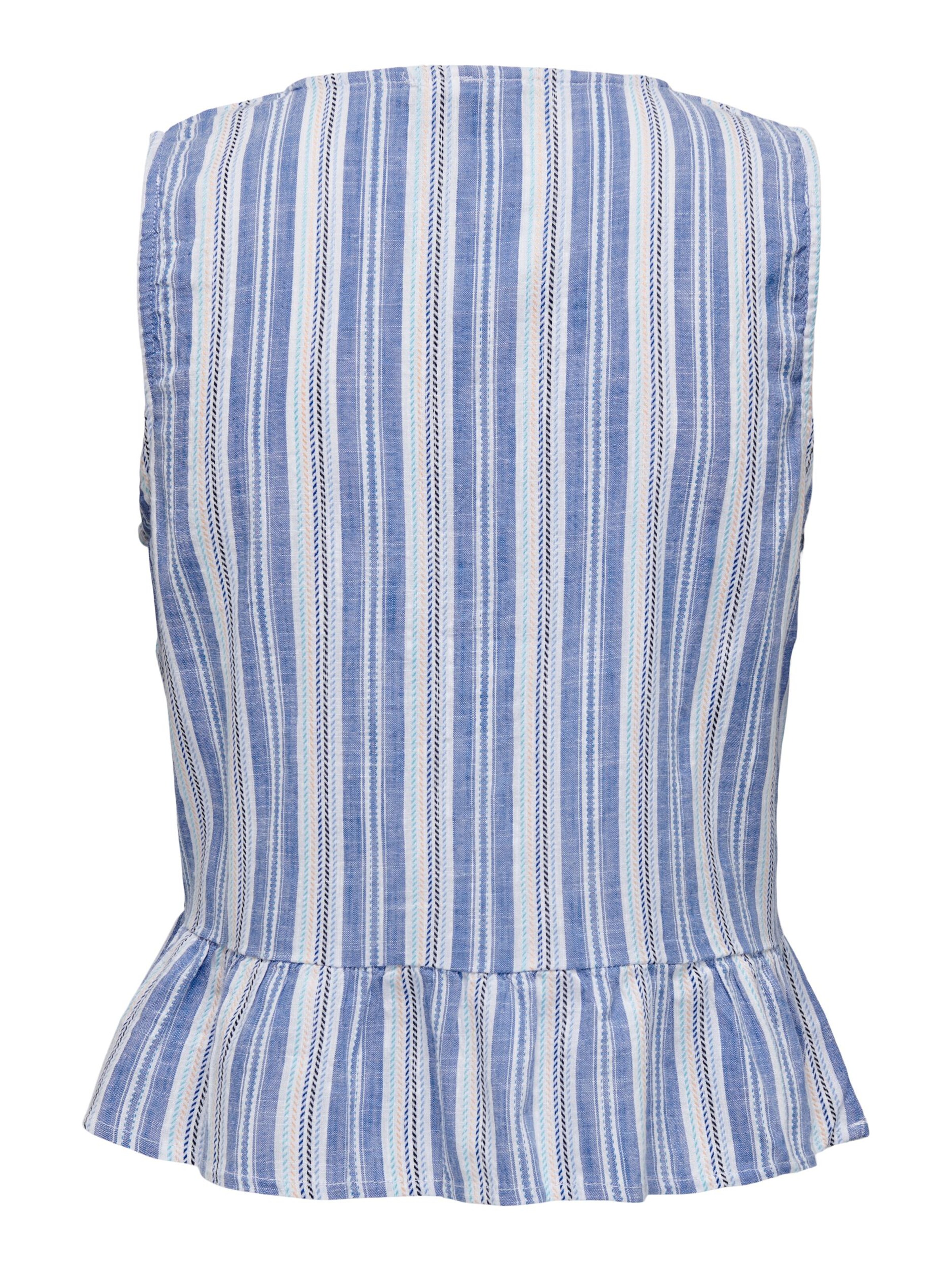 ONLY Bluse 'Toni' i blå