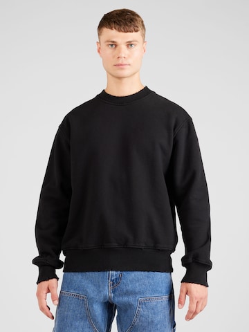 Sweat-shirt Han Kjøbenhavn en noir : devant