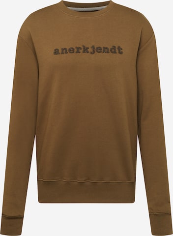 anerkjendt Sweatshirt 'TRISTIAN' in Groen: voorkant